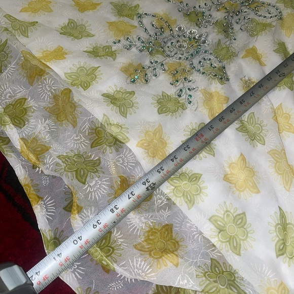 Pakistani indian  dress 2 piece with scarf dupatta - Picture 4 of 9